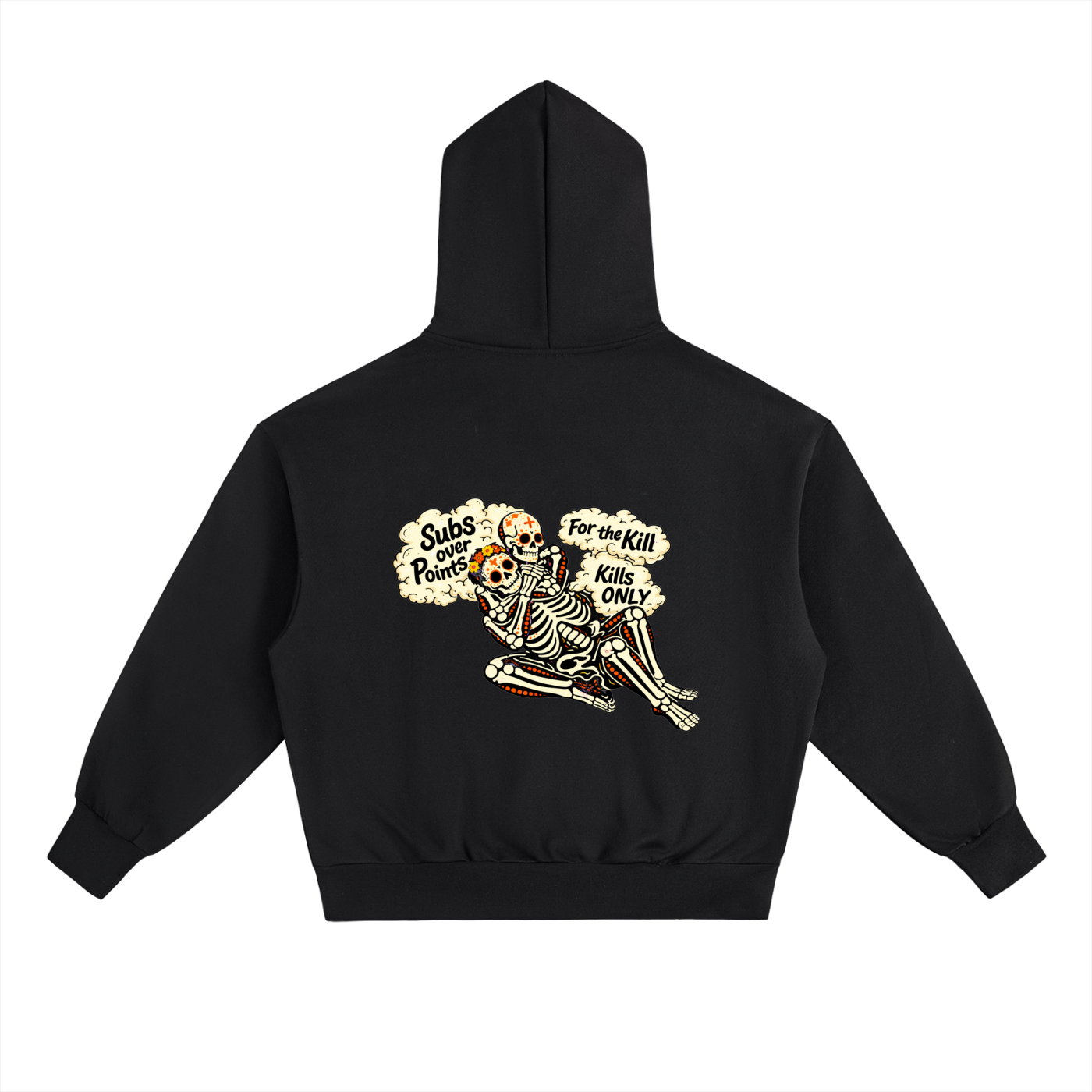 Subs over Points (Heavyweight Hoodie)